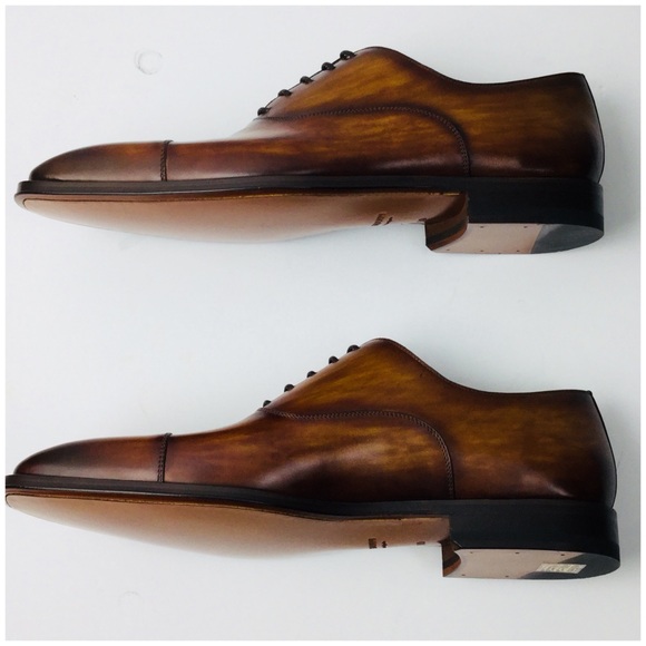 MAGNANNI Cap Toe Calf Leather Oxfords Shoes - Picture 2 of 2